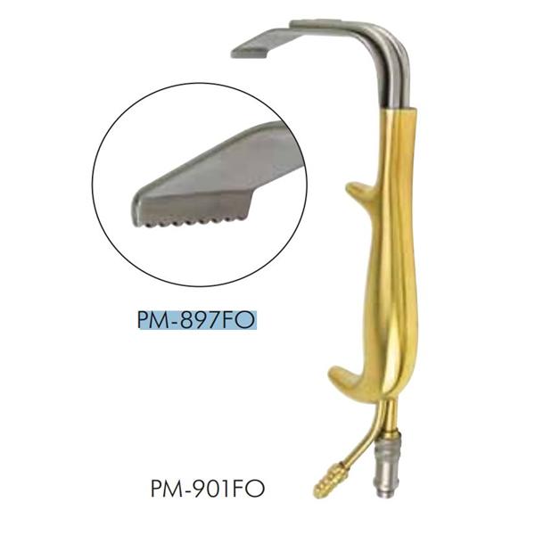 Retractor Padgett 90x24mm Teeth Stainless Steel/Fiber Optic Ea